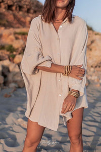 Chemise en gaz de coton