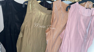 Fond de robe irisé