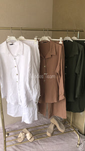 Ensemble gaz de coton