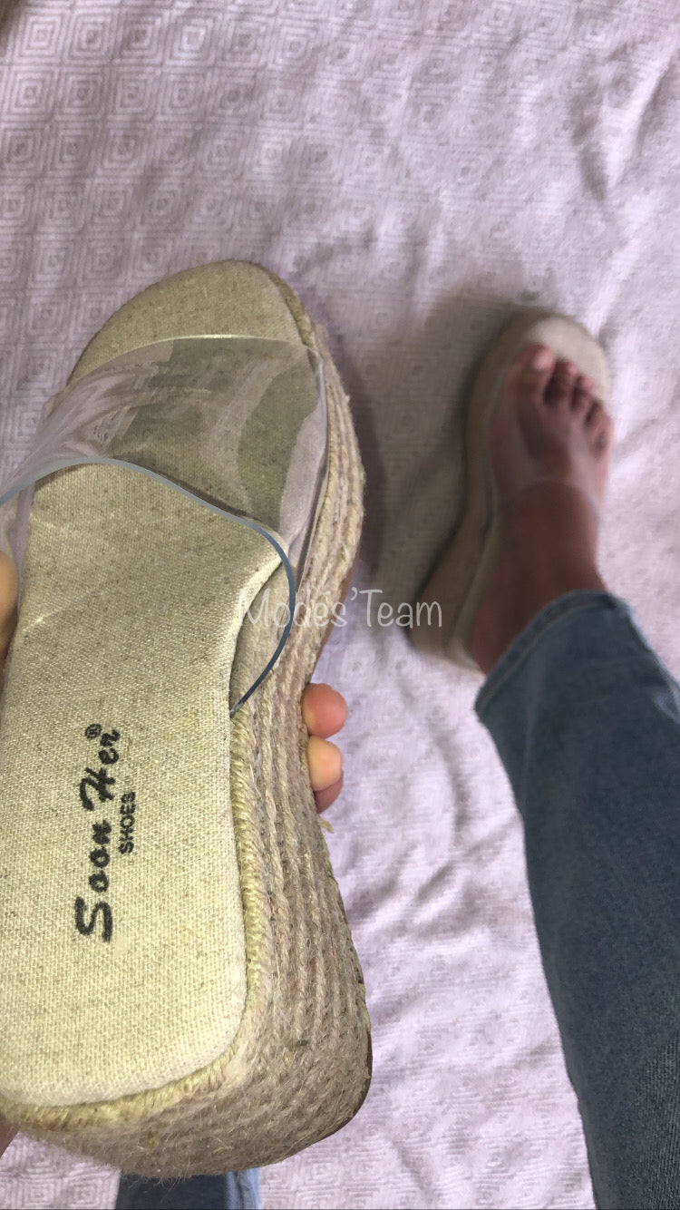 Sandales espadrilles